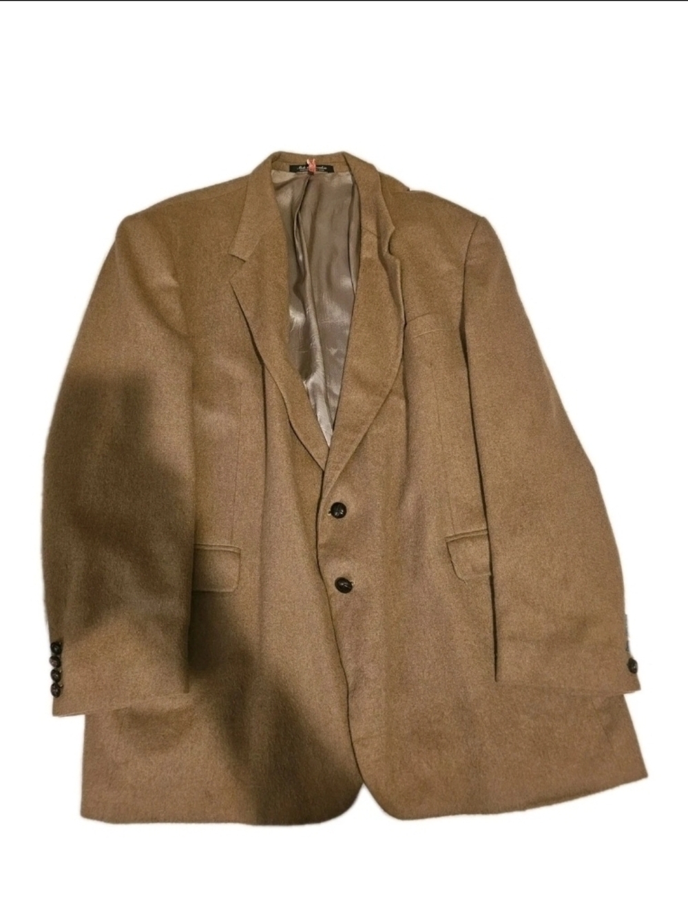 Vintage Deansgate Tailors Row Camel Hair Blazer 40L Men’s Sport Coat